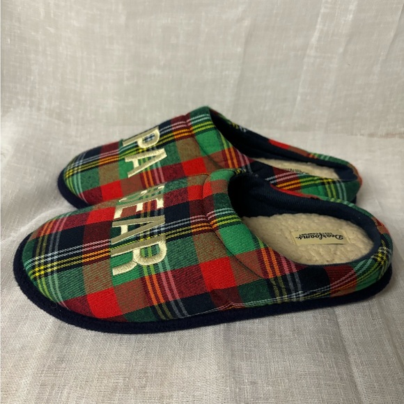 NWOT Dearfoams mens slippers papa bear - Picture 2 of 7